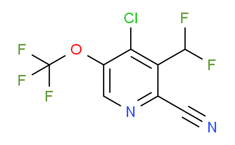 AM180420 | 1803707-82-5 | 4-Chloro-2-cyano-3-(difluoromethyl)-5-(trifluoromethoxy)pyridine