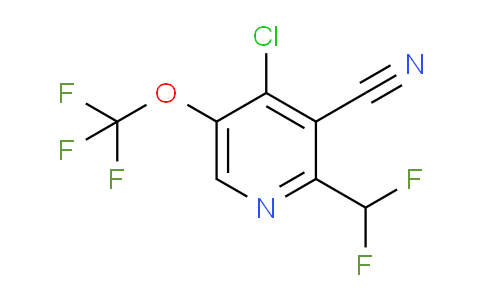 AM180427 | 1806205-13-9 | 4-Chloro-3-cyano-2-(difluoromethyl)-5-(trifluoromethoxy)pyridine