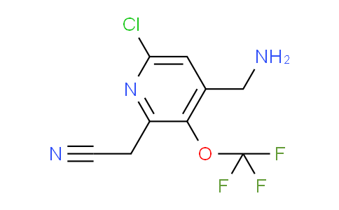 AM180428 | 1806101-08-5 | 4-(Aminomethyl)-6-chloro-3-(trifluoromethoxy)pyridine-2-acetonitrile