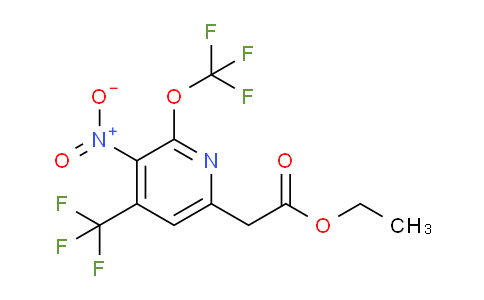 AM18043 | 1361890-05-2 | Ethyl 3-nitro-2-(trifluoromethoxy)-4-(trifluoromethyl)pyridine-6-acetate