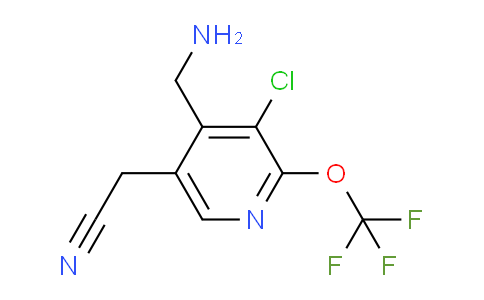 AM180433 | 1803950-76-6 | 4-(Aminomethyl)-3-chloro-2-(trifluoromethoxy)pyridine-5-acetonitrile