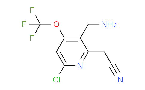 AM180438 | 1804667-40-0 | 3-(Aminomethyl)-6-chloro-4-(trifluoromethoxy)pyridine-2-acetonitrile