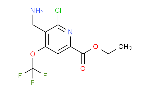 AM180439 | 1804795-45-6 | Ethyl 3-(aminomethyl)-2-chloro-4-(trifluoromethoxy)pyridine-6-carboxylate