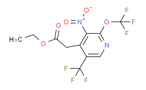 AM18044 | 1361806-79-2 | Ethyl 3-nitro-2-(trifluoromethoxy)-5-(trifluoromethyl)pyridine-4-acetate