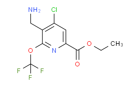 AM180441 | 1804699-39-5 | Ethyl 3-(aminomethyl)-4-chloro-2-(trifluoromethoxy)pyridine-6-carboxylate