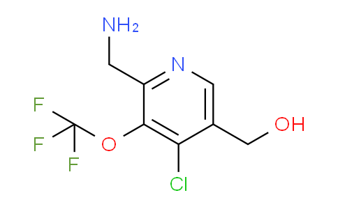 2-(Aminomethyl)-4-chloro-3-(trifluoromethoxy)pyridine-5-methanol