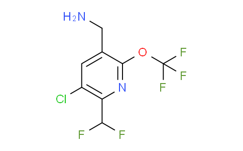 3-(Aminomethyl)-5-chloro-6-(difluoromethyl)-2-(trifluoromethoxy)pyridine
