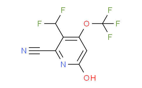 AM180446 | 1803925-42-9 | 2-Cyano-3-(difluoromethyl)-6-hydroxy-4-(trifluoromethoxy)pyridine