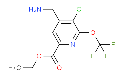 AM180456 | 1803635-98-4 | Ethyl 4-(aminomethyl)-3-chloro-2-(trifluoromethoxy)pyridine-6-carboxylate