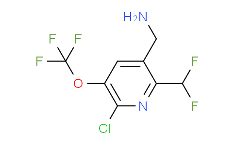 AM180461 | 1804396-39-1 | 3-(Aminomethyl)-6-chloro-2-(difluoromethyl)-5-(trifluoromethoxy)pyridine