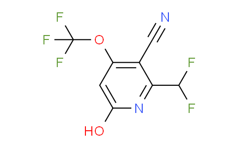 AM180465 | 1806242-85-2 | 3-Cyano-2-(difluoromethyl)-6-hydroxy-4-(trifluoromethoxy)pyridine