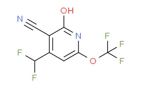 AM180467 | 1806242-97-6 | 3-Cyano-4-(difluoromethyl)-2-hydroxy-6-(trifluoromethoxy)pyridine