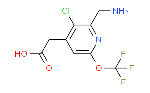 AM180473 | 1804699-43-1 | 2-(Aminomethyl)-3-chloro-6-(trifluoromethoxy)pyridine-4-acetic acid