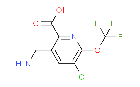AM180476 | 1806225-69-3 | 3-(Aminomethyl)-5-chloro-6-(trifluoromethoxy)pyridine-2-carboxylic acid