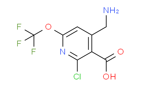 AM180479 | 1804554-20-8 | 4-(Aminomethyl)-2-chloro-6-(trifluoromethoxy)pyridine-3-carboxylic acid