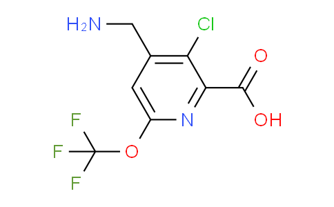 AM180482 | 1804554-21-9 | 4-(Aminomethyl)-3-chloro-6-(trifluoromethoxy)pyridine-2-carboxylic acid