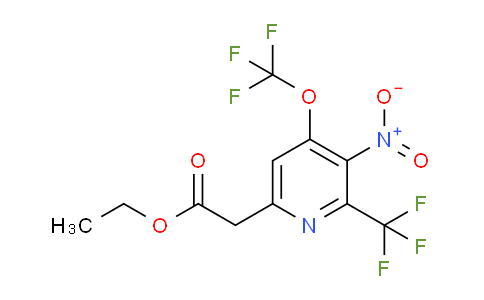 AM18049 | 1361923-25-2 | Ethyl 3-nitro-4-(trifluoromethoxy)-2-(trifluoromethyl)pyridine-6-acetate