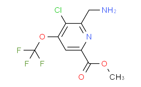 AM180490 | 1804699-13-5 | Methyl 2-(aminomethyl)-3-chloro-4-(trifluoromethoxy)pyridine-6-carboxylate