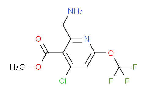 AM180502 | 1804326-78-0 | Methyl 2-(aminomethyl)-4-chloro-6-(trifluoromethoxy)pyridine-3-carboxylate