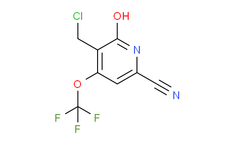AM180508 | 1804333-89-8 | 3-(Chloromethyl)-6-cyano-2-hydroxy-4-(trifluoromethoxy)pyridine