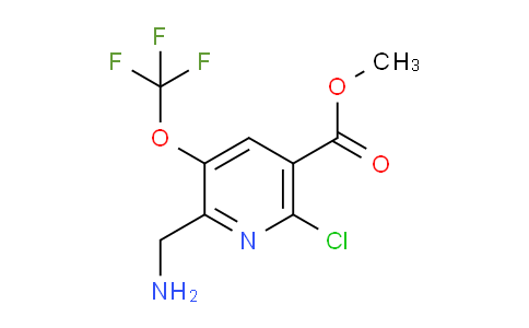 AM180509 | 1805933-65-6 | Methyl 2-(aminomethyl)-6-chloro-3-(trifluoromethoxy)pyridine-5-carboxylate
