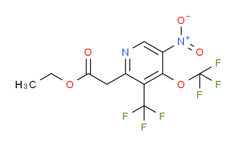 AM18051 | 1361818-90-7 | Ethyl 5-nitro-4-(trifluoromethoxy)-3-(trifluoromethyl)pyridine-2-acetate