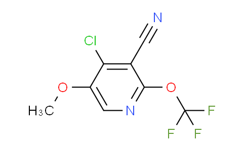 AM180524 | 1804365-27-2 | 4-Chloro-3-cyano-5-methoxy-2-(trifluoromethoxy)pyridine