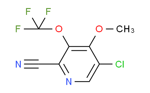 AM180531 | 1804365-29-4 | 5-Chloro-2-cyano-4-methoxy-3-(trifluoromethoxy)pyridine