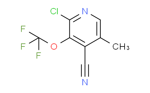 AM180536 | 1804365-44-3 | 2-Chloro-4-cyano-5-methyl-3-(trifluoromethoxy)pyridine