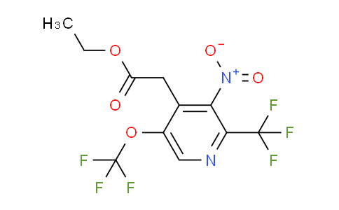 AM18054 | 1361903-93-6 | Ethyl 3-nitro-5-(trifluoromethoxy)-2-(trifluoromethyl)pyridine-4-acetate