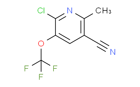 AM180541 | 1804546-25-5 | 2-Chloro-5-cyano-6-methyl-3-(trifluoromethoxy)pyridine