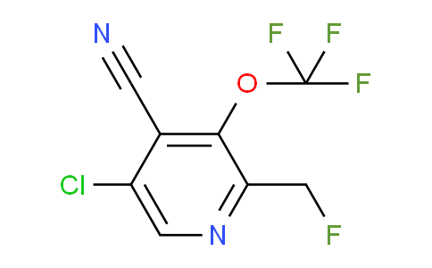 AM180544 | 1804543-66-5 | 5-Chloro-4-cyano-2-(fluoromethyl)-3-(trifluoromethoxy)pyridine