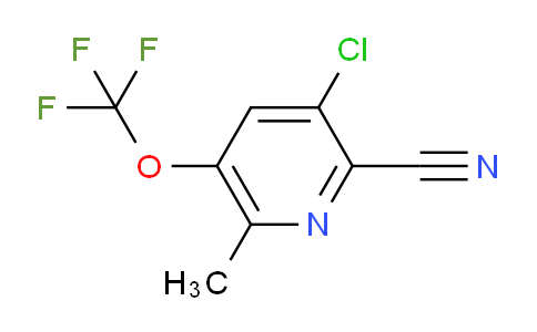 AM180550 | 1804546-60-8 | 3-Chloro-2-cyano-6-methyl-5-(trifluoromethoxy)pyridine