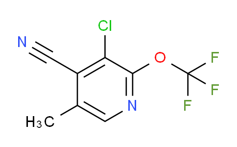 AM180552 | 1806236-29-2 | 3-Chloro-4-cyano-5-methyl-2-(trifluoromethoxy)pyridine