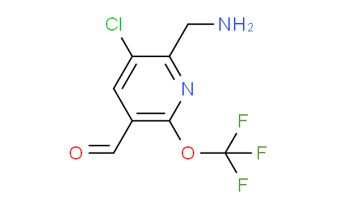 AM180555 | 1806241-99-5 | 2-(Aminomethyl)-3-chloro-6-(trifluoromethoxy)pyridine-5-carboxaldehyde