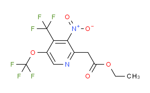 AM18056 | 1361916-22-4 | Ethyl 3-nitro-5-(trifluoromethoxy)-4-(trifluoromethyl)pyridine-2-acetate