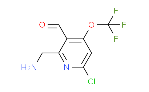 AM180567 | 1803634-98-1 | 2-(Aminomethyl)-6-chloro-4-(trifluoromethoxy)pyridine-3-carboxaldehyde