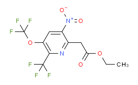 AM18058 | 1361877-75-9 | Ethyl 3-nitro-5-(trifluoromethoxy)-6-(trifluoromethyl)pyridine-2-acetate