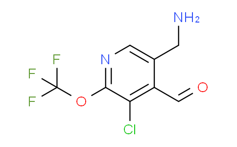 AM180581 | 1803961-45-6 | 5-(Aminomethyl)-3-chloro-2-(trifluoromethoxy)pyridine-4-carboxaldehyde