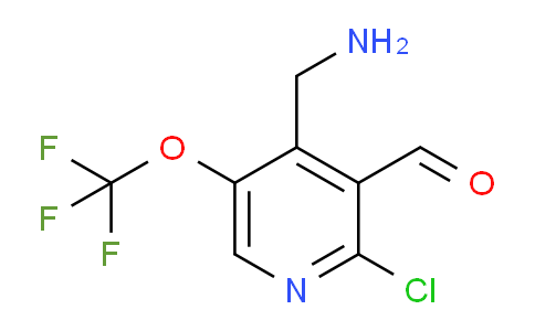 AM180583 | 1804698-75-6 | 4-(Aminomethyl)-2-chloro-5-(trifluoromethoxy)pyridine-3-carboxaldehyde