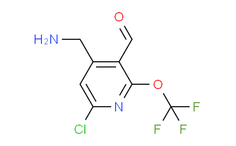 AM180585 | 1803994-45-7 | 4-(Aminomethyl)-6-chloro-2-(trifluoromethoxy)pyridine-3-carboxaldehyde