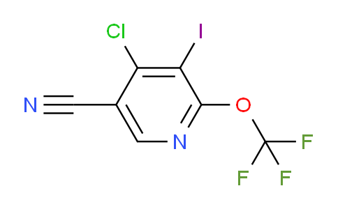 AM180586 | 1806121-40-3 | 4-Chloro-5-cyano-3-iodo-2-(trifluoromethoxy)pyridine