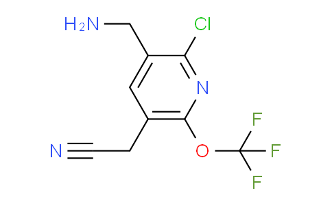 AM180590 | 1804820-56-1 | 3-(Aminomethyl)-2-chloro-6-(trifluoromethoxy)pyridine-5-acetonitrile