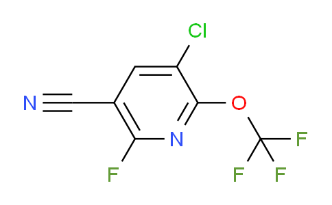 AM180595 | 1806076-83-4 | 3-Chloro-5-cyano-6-fluoro-2-(trifluoromethoxy)pyridine