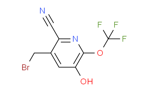 AM180596 | 1804687-32-8 | 3-(Bromomethyl)-2-cyano-5-hydroxy-6-(trifluoromethoxy)pyridine