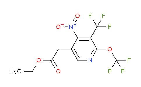 AM18060 | 1361835-42-8 | Ethyl 4-nitro-2-(trifluoromethoxy)-3-(trifluoromethyl)pyridine-5-acetate
