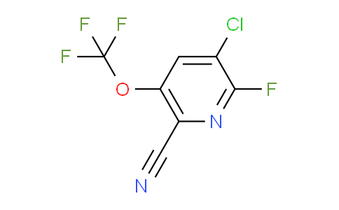 AM180605 | 1806076-93-6 | 3-Chloro-6-cyano-2-fluoro-5-(trifluoromethoxy)pyridine