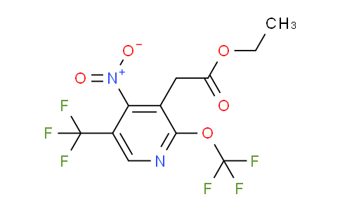AM18062 | 1361890-21-2 | Ethyl 4-nitro-2-(trifluoromethoxy)-5-(trifluoromethyl)pyridine-3-acetate