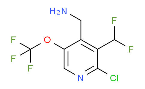 AM180637 | 1803949-81-6 | 4-(Aminomethyl)-2-chloro-3-(difluoromethyl)-5-(trifluoromethoxy)pyridine