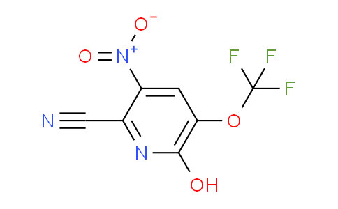 2-Cyano-6-hydroxy-3-nitro-5-(trifluoromethoxy)pyridine